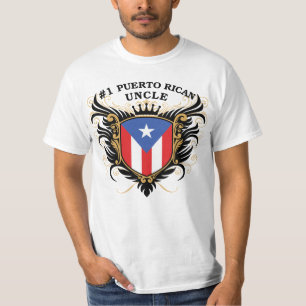 Camiseta Tio porto-riquenho do número um