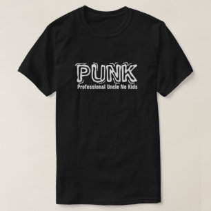 Camiseta Tio profissional PUNK Sem Crianças