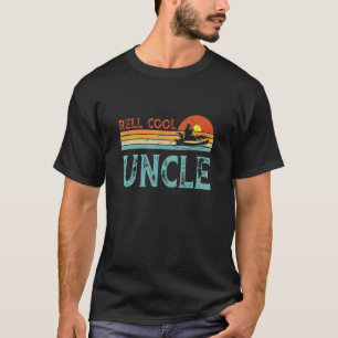 Camiseta Tio Retro, Tio Legal, Dia de os pais de Pesca