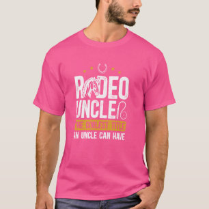 Camiseta Tio Rodeo Título Mais Legal Tio De Um Cavaleiro De
