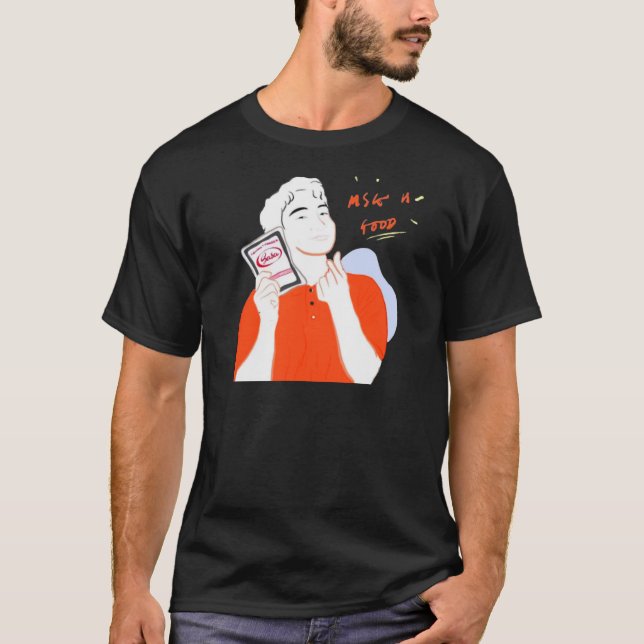 Camiseta Tio Roger (MSG & Comida) (Frente)