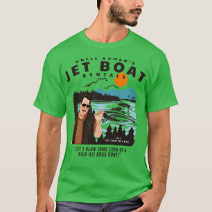Camiseta Tio Romans Jet Boat Rentals no final de 1988