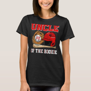 Camiseta Tio Rookie do Ano primeiro aniversario Matchin de
