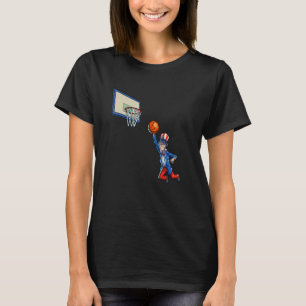 Camiseta Tio Sam 4 de julho Menino Americano