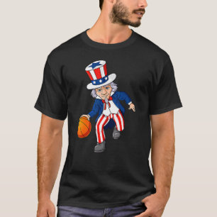 Camiseta Tio Sam 4 De Julho Meninos Crianças D