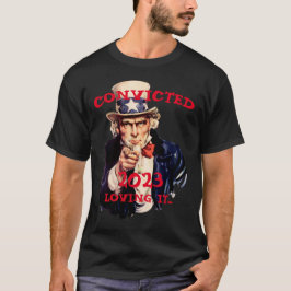 Camiseta Tio Sam Condenado Trump 2023
