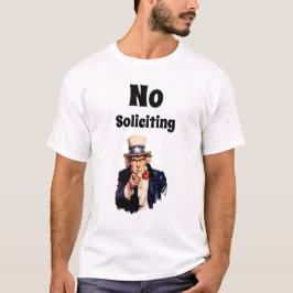 Camiseta Tio Sam Diz Sem Solicitação