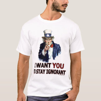 Camiseta Tio Sam (estada ignorante)