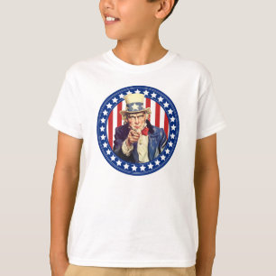 Camiseta Tio Sam Stars and Stripes