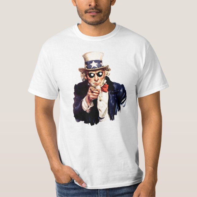 Camiseta Tio Sam Toby Eyes (Frente)