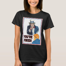 Camiseta Tio Sam "Você está cansado!" Branco Trump