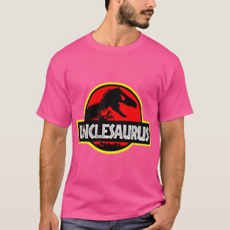 Camiseta Tio-sauro Re Tio engraçado retro