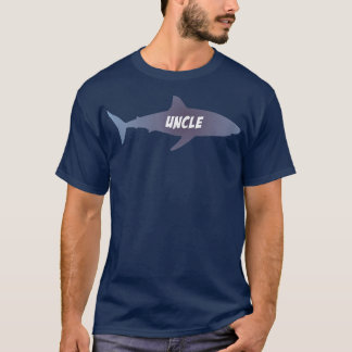 Camiseta Tio Shark da Família Mens