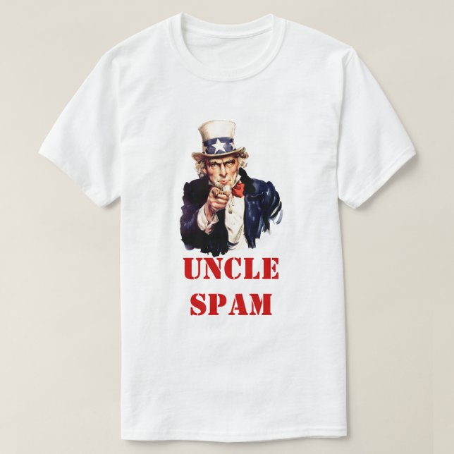 Camiseta Tio Spam (Frente do Design)
