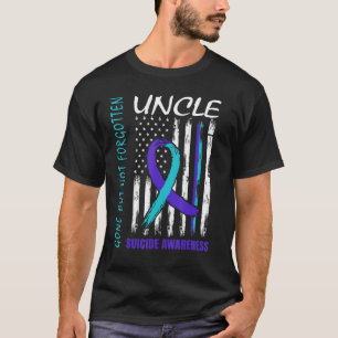Camiseta Tio Suicida Sensibilização Fla, Mas Não Esquecido