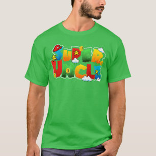 Camiseta Tio Super Gamer Divertido para amigos do Tio