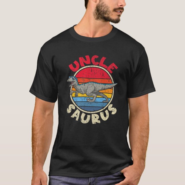 Camiseta Tio Surus I Velociraptor I Matança Familiar (Frente)