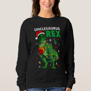 Camiseta Tio T Rex Natal Dinossauro Unclesauro Matchin