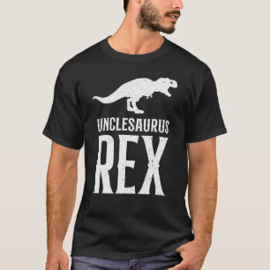 Camiseta Tio Unclesauro Engraçado T Rex Dinossauro Legal Ti