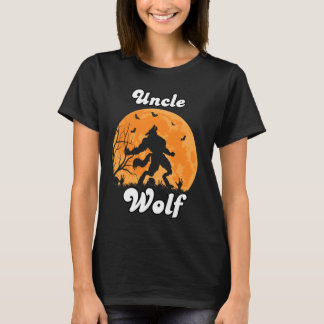 Camiseta Tio Wolf Matando a Tribo da Família Lobos Lua