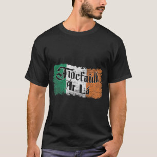 Camiseta Tiocfaidh Ar La Vintage Irlanda Bandeira Irlandesa