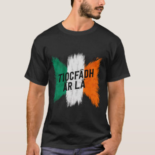 Camiseta Tiocfaidh Ar La Vintage Irlanda Bandeira Irlandesa