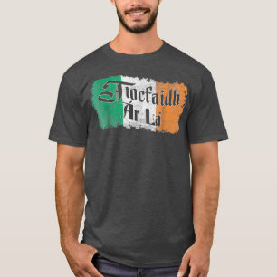 Camiseta Tiocfaidh Ar La - Vintage Irlanda Flag