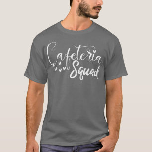 Camiseta Típica da cafetaria na esquadra engraçada senhora