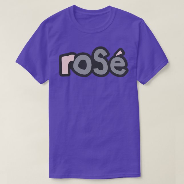 Camiseta Típica da Cinza Rosa Rosa Rosa Rosa Rosa Rosa-Rosa (Frente do Design)
