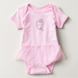 Camiseta Típica Tipografia 'Qtiful' Engraçada Fofa de Bebê