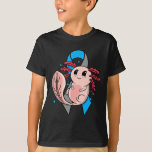 Camiseta Tipo 1 Diabetes T1D Sensibilização Insulina Axolot
