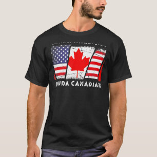 Camiseta Tipo Americano, Tipo Canadense, Bandeira Dual Citi