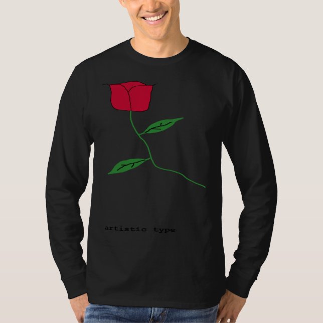 Camiseta Tipo Artístico (Frente)