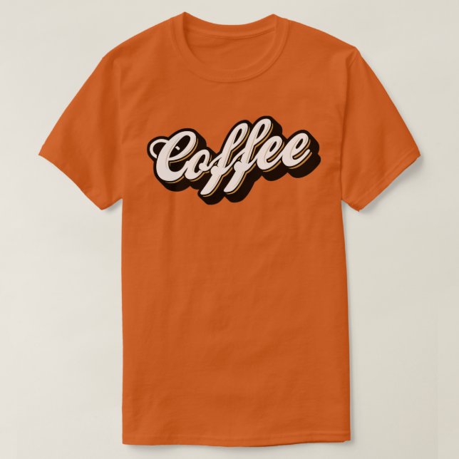 Camiseta Tipo Barista Café (Frente do Design)