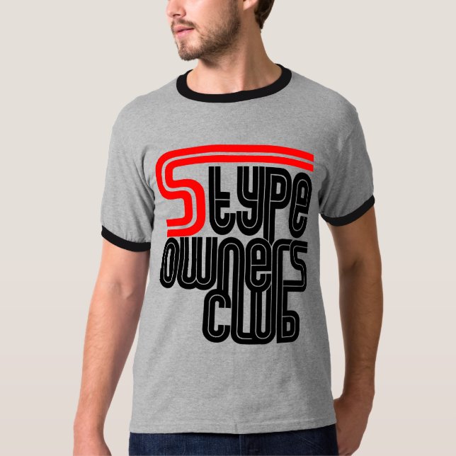 Camiseta tipo clube de s dos proprietários (Frente)