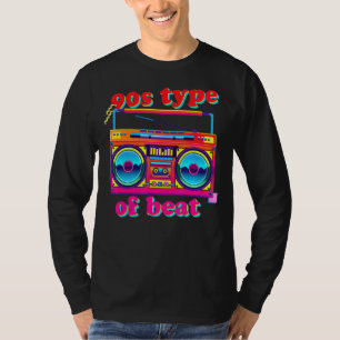 Camiseta Tipo de Batida dos Anos 90 Nostalgia Anos 1990 Vin