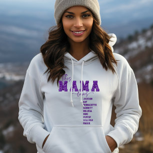 Camiseta Tipo de Letra Variável de Sequência Faux Personali