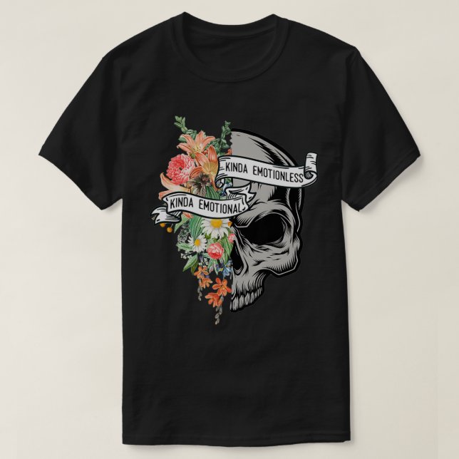Camiseta Tipo Emocional, Tipo Vin De Flor Emocional (Frente do Design)