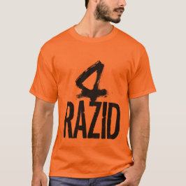 Camiseta Tipo Fragmentado RAZID – Ramo Contemporâneo Abstra