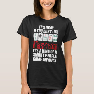 Camiseta Tipo O Conselho De Jogo Do Smart Pessoas Mahjong