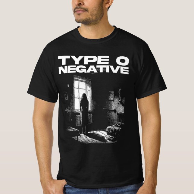 Camiseta Tipo O Negativo (Frente)