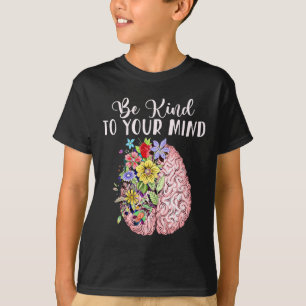 Camiseta Tipo Para Sua Mente Mês de Consciência Mental