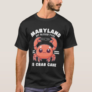 Camiseta tipo sanguíneo de Maryland