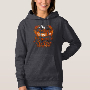 Camiseta Tipo Sanguíneo é Gato Preto de Halloween Abóbora T