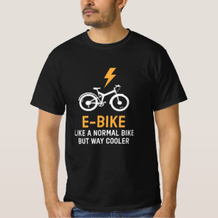 Camiseta Tipo Uma Bicicleta E De Frota Normal