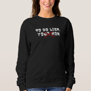 Camiseta Tipografia A Fazer Lista Da Sua Mãe Sarcasmo Sarcá