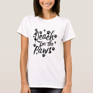 Camiseta Tipografia Alcançar as Patas