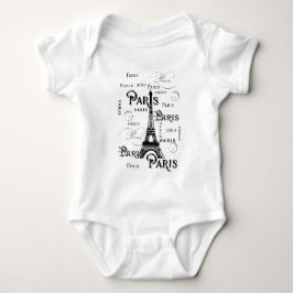 Camiseta Tipografia Calliografia Paris França Torre Eiffel