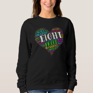 Camiseta Tipografia cardíaca de 8 anos