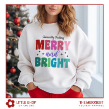 Tipografia Colorida de Natal Alegre e Brilhante